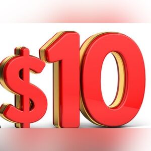 $10 live show starting bid‎